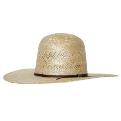 Twister Sissal Open Crown 4.25″ Brim with Chocolate Cord and Drilex Straw Hat Cut Price