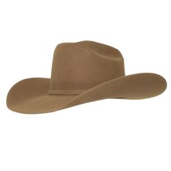 American Hat Company 10X Pecan Felt Cowboy Hat 4.5″ Brim
