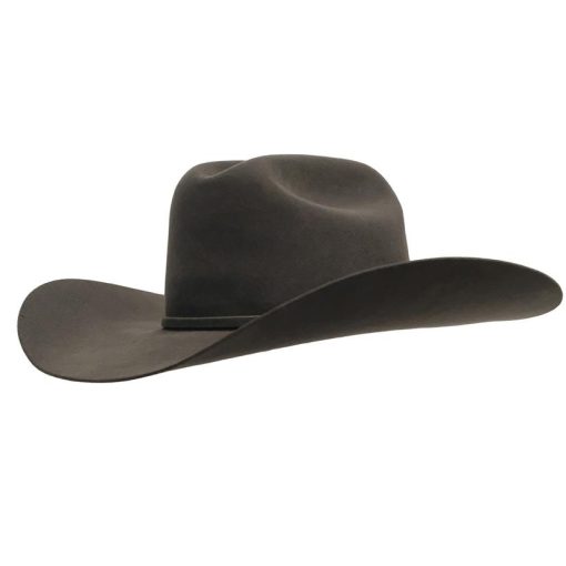 Rodeo King Low Rodeo 5x Charcoal Felt Cowboy Hat Discount Online