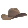 Rodeo King Low Rodeo 5x Pecan Felt Cowboy Hat Quality Guarantee