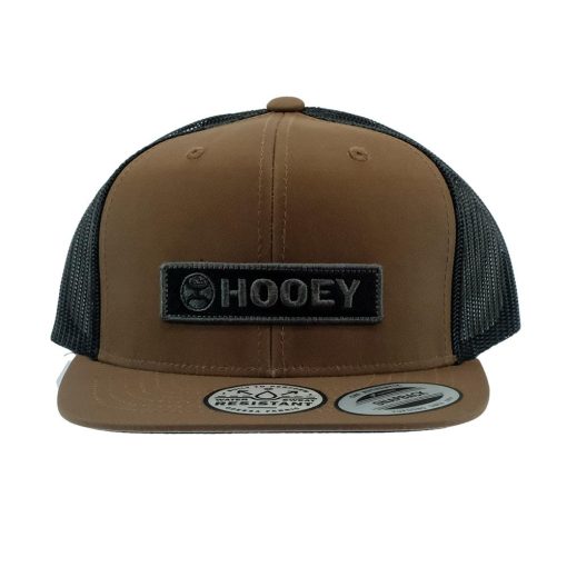 Hooey Lockup Brown And Black Trucker Patch Youth Cap Store