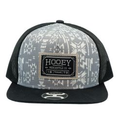 Hooey `Doc` Grey & Black 5 Panel Trucker Cap Exquisite Gifts