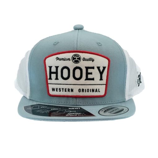 Hooey Trip Blue White 6Panel Youth Trucker Cap Opening Sales