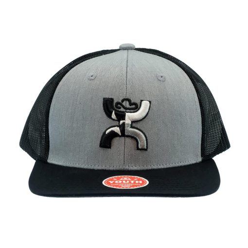 Hooey Grey And Black Texican Youth Cap Gift Selection