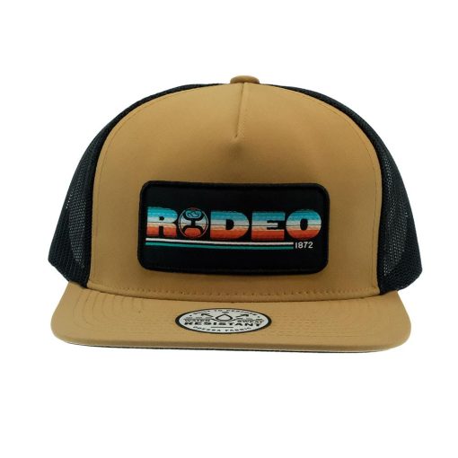 HooeyRodeo Tan Black Trucker Hat Fashion