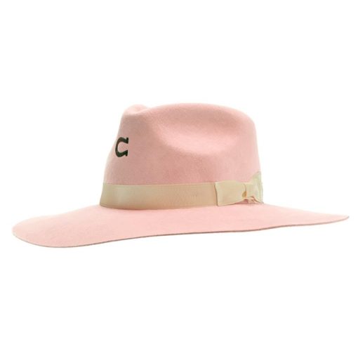 Charlie 1 Horse Pink Highway Felt Hat Discount Store
