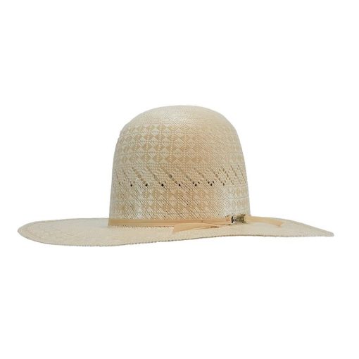 American Hat Company 4.5 Brim Open Crown with Leather Sweatband Straw Hat Outlet
