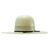 American Hat Company 4.5 Brim Open Crown with Leather Sweatband Straw Hat Outlet