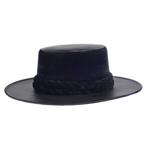 Cordobes Back in Black Felt Hat by ASN Hats Gift Selection