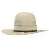 Twister Pinch Front 3 3/4″ Brim White Felt Hat Discounts