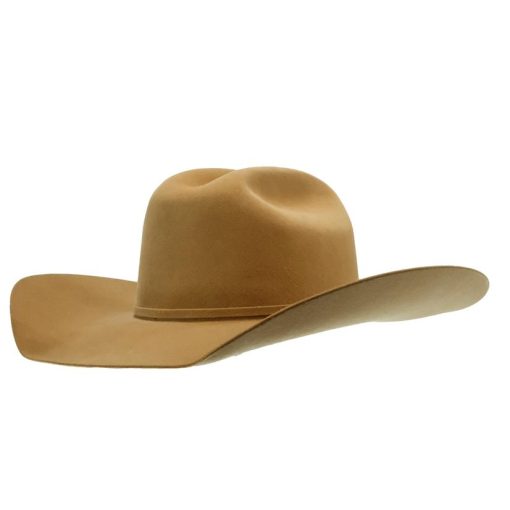 Rodeo King 7X Camel 4.25″ Brim Camel Pre-Creased Cowboy Hat Fashion