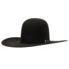 South Texas Tack 10X Horseman Silver Belly 4.5″ Brim Open Crown Felt Hat Cut Price