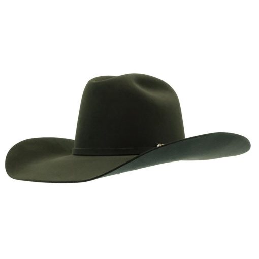 Resistol 30X Black Hills Gunmetal 4.25″ Brim Precreased Felt Hat Exquisite Gifts