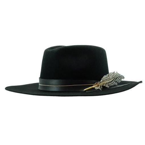 Shag & Gunn Midnight Cowboy Black Felt Hat Gift Selection