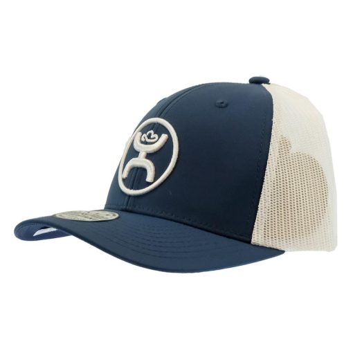 Hooey O Classic Navy and White 6 Panel Trucker Cap Limited Edition