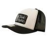 Classic Rope Flag Patch Black Meshback Cap Fashionable
