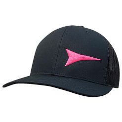 Fast Back Black And Hot Pink Cap Official