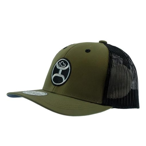 Hooey Primo Olive Black Trucker Hat Fashionable
