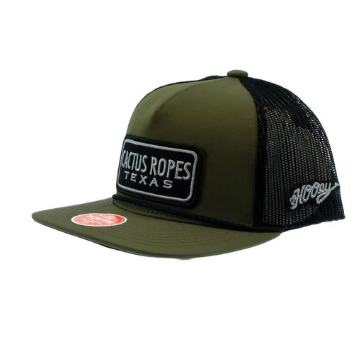 Cactus Olive And Black Trucker Youth Cap Fashion
