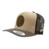 Hooey Strap Roughy Tan Brown 6Panel Trucker Youth Cap Official