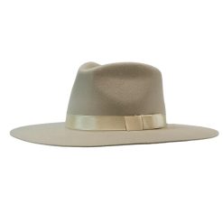 Twister Pinch Front 3 3/4″ Brim Silverbelly Felt Hat Discount Online