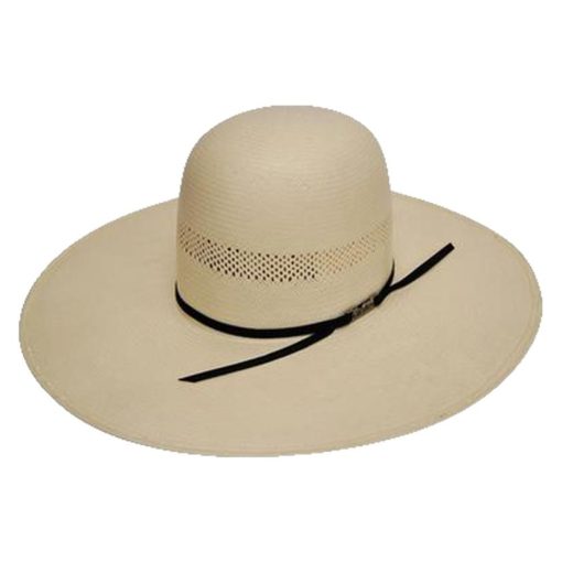 7104 O Regular Oval Panama Straw Cowboy Hat Fashionable