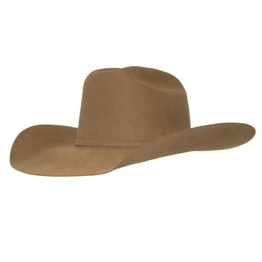 American Hat Company 40X Pecan Open Crown Felt Hat – 4.25 Brim Discount Store