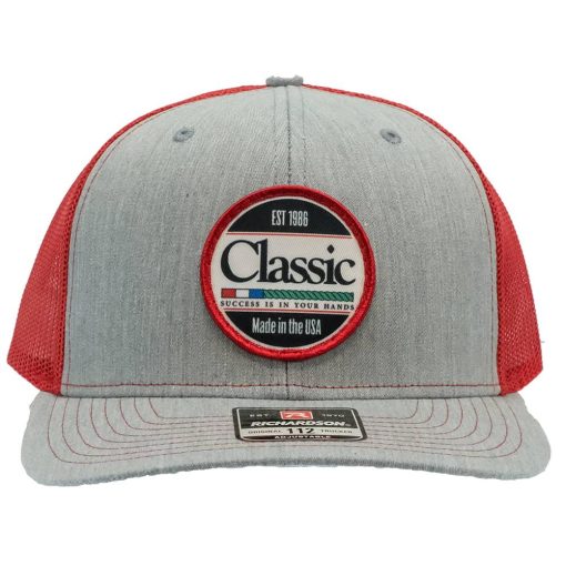 Classic Rope Heather Round Patch Logo Cap Discount Online