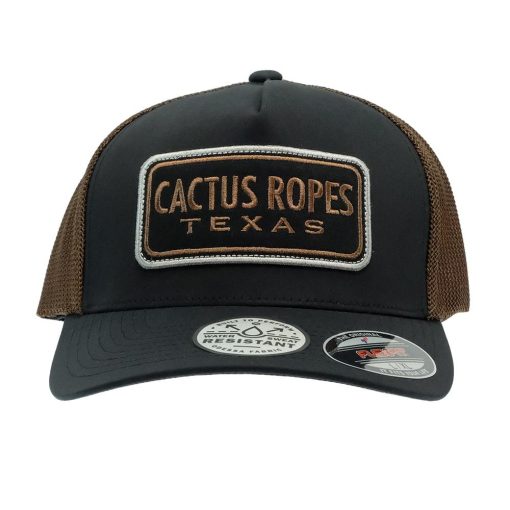 Hooey Cactus Ropes Black & Brown Flexfit Cap Special Offers