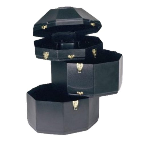 Hammer Plastics Triple Cowboy Western Hat Carrier Case Gift Selection