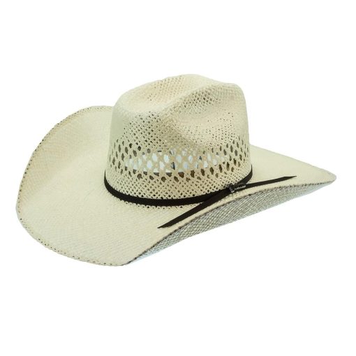 Twister Precreased 4.25″ Brim Natural Straw Hat Fashionable