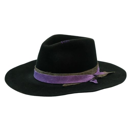 Shag & Gunn The Heavens Black Wool Hat Special Offers